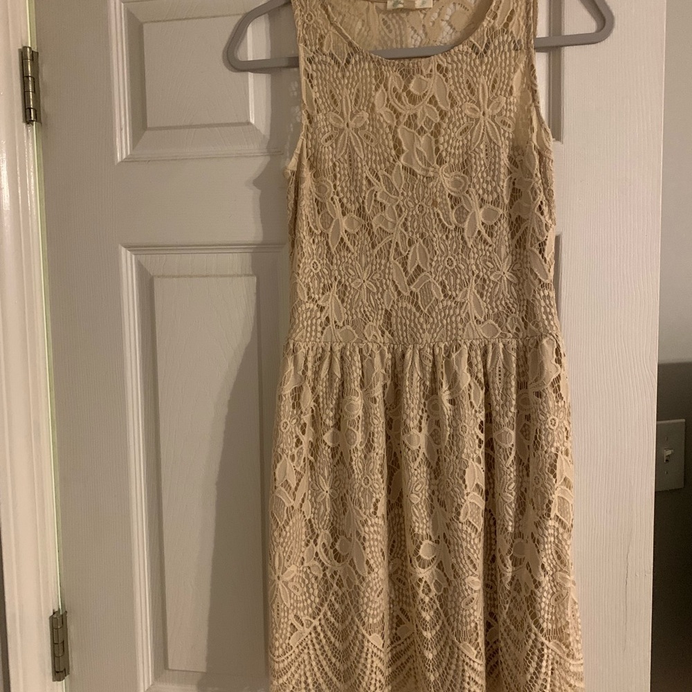 Scalloped midi dress, lots of compliments on this dress. Too small for me now.
